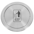 thumbnail image 1 of unbranded Empotrada Para Basura De Acero Inoxidable Con De Abatible Para Cocina Y Oficina, 1 of 8