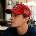 thumbnail image 4 of United States 250th Anniversary Hat - 250th Anniversary USA Hat, Embroidered Patriotic Theme Unisex Adjustable Commemorative Baseball Cap for Men & Women (Multiple Styles Available), 4 of 6