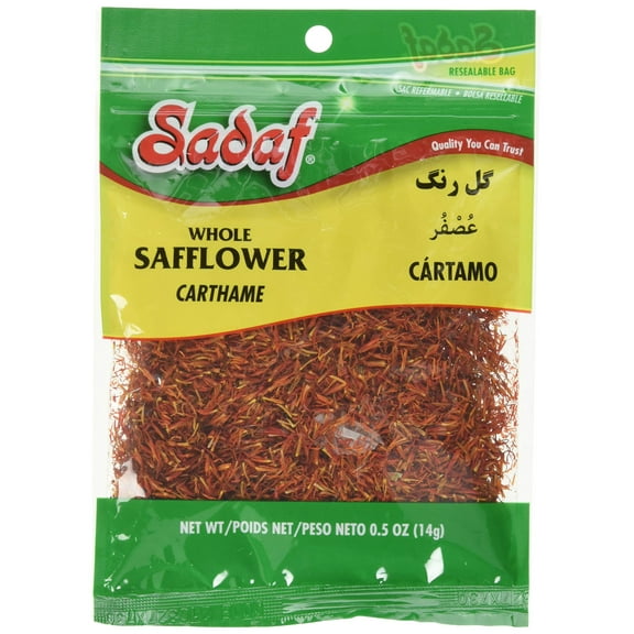 Sadaf Whole Safflower - Golrang - گل رنگ