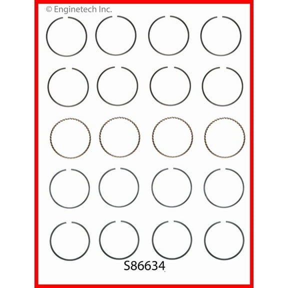 RINGS HON ISU 2.3L 2254