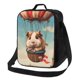 thumbnail image 1 of Balery Hot Air Balloon Guinea Pig Caja de Almuerzo y Bolsa de Almuerzo para Hombres y Mujeres, Bolsa de Almuerzo Reutilizable con Gran Capacidad, Bolsa de Almuerzo Aislada, 1 of 7