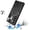 Black, variant on Phone Case for Galaxy S26+ / S26 Plus Magnetic Ring Stand Shockproof Hybrid Full Camera Slide Guard Anti Slip Heavy Duty Protective Armor Cover [Black]
