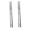 WORGEOUS 2 Pcs Mute Drawer Slide Sliding Rail Guide Heavy Duty Slides ...