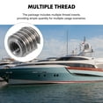 thumbnail image 3 of SEWACC 10Pcs Transmission Pan Bolts Fastener Nut Connectors Steel Installation Handyman, 3 of 8