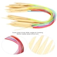 thumbnail image 5 of NestledNature Circular Needle,Color Tube ,18Pcs Circular Needle DoublePointed Bamboo Color Tube Needlework Tool With Accessories Pack, 5 of 8