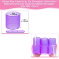 thumbnail image 6 of Triani 6Pcs Rollers Hair Curlers for Women 55mm Self Grip Salon Hairdressing Curlers Professional Styling ToolsHair Rollers Curlers for Volume Long Medium Short Hair, 6 of 7