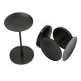 thumbnail image 4 of Pillar Candle Holder, Wear Resistant Double Sided 3pcs Three Sizes Pillar Candle Holder Black  For Incense Cones, 4 of 8