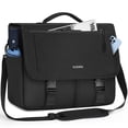 thumbnail image 1 of Bandolera RAINSMORE para ordenador portátil de 15.6 pulgadas para hombre, color negro, 1 of 7