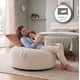 thumbnail image 5 of Puff Sillón de Memory Foam de Alta Densidad - Funda Acanalada Desmontable y Lavable - Asiento Modular Ergonómico Color Beige con Asa, 5 of 9
