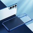 thumbnail image 2 of Funda de silicona suave transparente con marco chapado de lujo para Samsung Galaxy S23 S22 S21 S20 Ultra Plus, funda transparente delgada a prueba de golpes Tan Jianjun unisex, 2 of 2