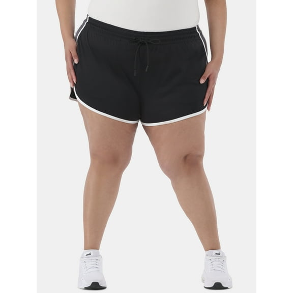 Athletic Works Women's Side Seam Running Shorts, Sizes XS-4X