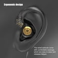 thumbnail image 5 of Cateissary Auricular con cable KZ, para correr, Fitness, desmontable, ergonómico, para ordenador portátil, tableta, MP3, HiFi, conector en forma Cables de audio/vídeo Micrófono transparente, 5 of 5