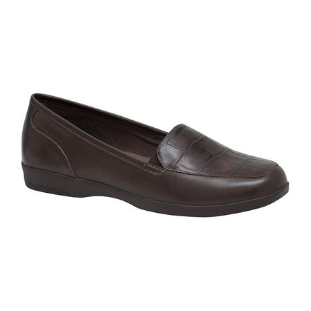 

Easy Spirit Womens Devitt Round Toe Loafers - Oak Brown 7 Medium