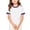 Dark Purple #011, variant on Girls Ringer T Shirt Kids Short Sleeve Crew Neck Contrast Trim Tee Retro School Summer Classic Casual Top