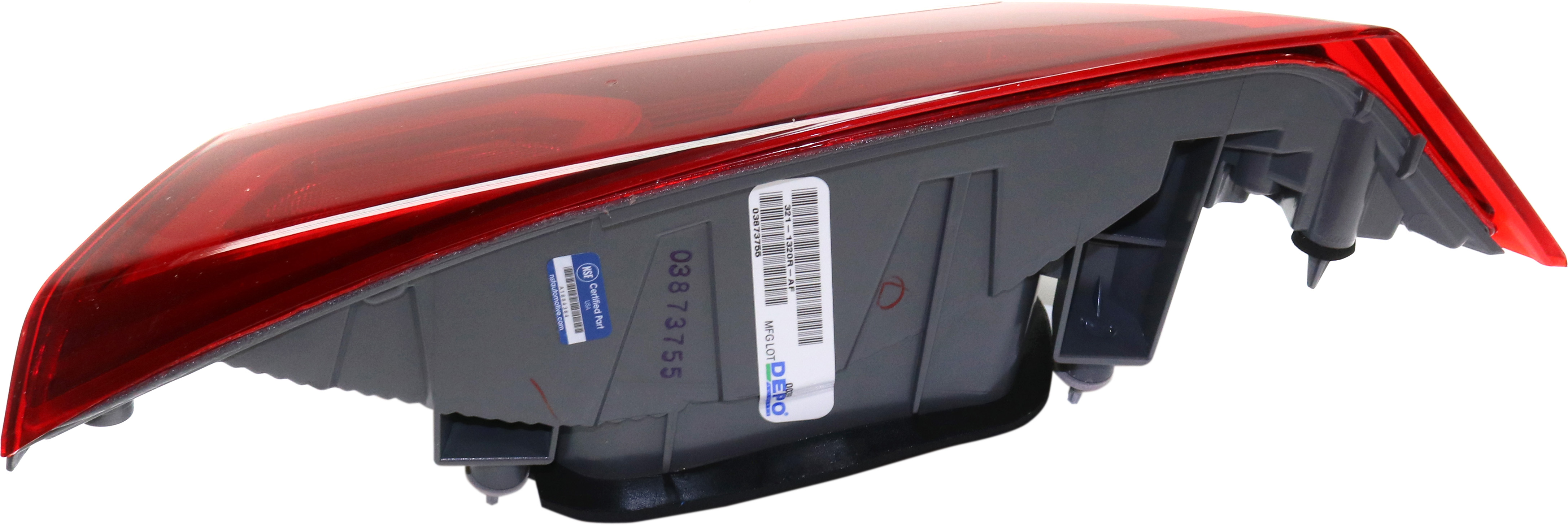 Tail Light Compatible With 2017-2018 Hyundai Elantra Right Passenger Side, Inner With bulb(s)