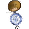 thumbnail image 5 of May Your Faith Always Guide You and Cross Engraved On Working Compass, Confirmation Gift Ideas, Baptism Gifts, Birthday, get well soon, Graduation gifts, 5 of 6