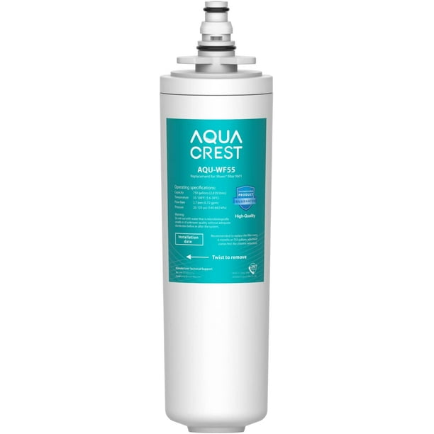AQUACREST 9601 Water Filter, Model No.AQUWF55. Replacement for Moen 9601 ChoiceFlo 9600, 9602