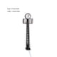thumbnail image 3 of Inteprter Lámparas de reloj de ferrocarril, Material de Metal, poste de luz en miniatura, diseño de construcción de tren, luces de calle, decoraciones Artesanía Tipo 2 Inteprter HA064507-02, 3 of 6
