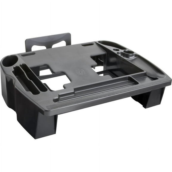 Compucessory Telephone Stand/Organizer - 5" Height x 11.5" Width x 9.5" Depth - Desktop - Non-skid Base, Cable Management - Plastic - 1 Each | Bundle of 2 Each