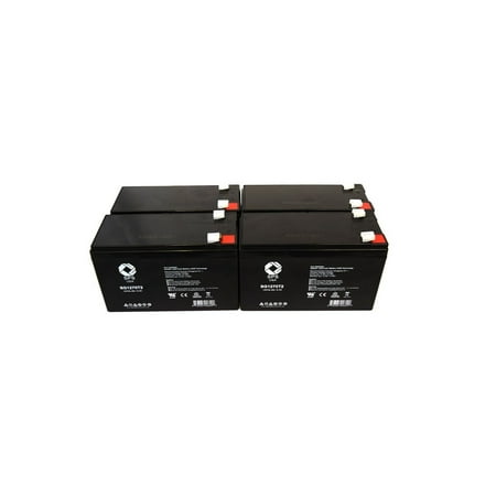 SPS Brand 12V 7 Ah Replacement Battery  for Best Technologies LI 750 (Fortress Rack Mount) UPS (4