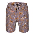 thumbnail image 4 of Naloa Daisies Flowers Men's Beach Shorts, Surfing shorts, Swim trunks, Quick Dry Swim Trunks for Surfing Beach Fun - XX-Large, 4 of 9