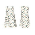 thumbnail image 7 of Lsque colorful doodle insects Pattern Summer Dresses for Women – Sleeveless T-Shirt Swing Sundress, Perfect for the Beach and Casual Days, 7 of 7