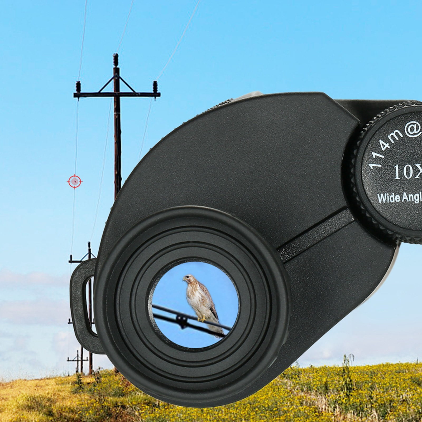 10X Compact High Power Binoculars for Outdoor Activities