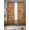 Burnt Orange, variant on Boho Yellow Flowers Sheer Curtains 96 Inch Length 2 Panels Set, Spring Abstract Watercolor Floral Leaf Voile Window Treatment Semi Sheer Long Curtains Drapes for Bedroom/Living Room/Kitchen 52"x96"x2