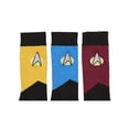 thumbnail image 5 of Star Trek The Next Generation Uniform Adult Crew Socks, 5 of 5