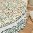 thumbnail image 4 of Lfeey Mandala Vintage Round Tablecloth, Wipeable Oil-Resistant Polyester Tablecloth, 60 inches, 4 of 6