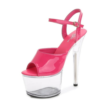 

181 Series 16.5cm Heel 7cm Platform Summer Shoes High Heel Transparent Stripper Heels Wedding Shoes Clear Heels LFD