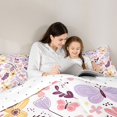 thumbnail image 5 of Homewish Rustic Boho Butterfly Full Size Comforter Sets,Cute Cartoon Flower Bedding Comforter Set,Country Leaves Bedding Sets For Girls Kids,Super Cozy Room Decor Reversible,3-Piece, 5 of 8