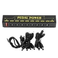 thumbnail image 2 of FUENTE DE ALIMENTACIÓN DEL PEDAL DE GUITARRA, FUENTE DE ALIMENTACIÓN DE PEDAL DE CORTOCIRTO DE BAJA INTERFENENCIA 8 CAMINO CON LUZ INDICADORA LED PARA INSTRUMENTO DE MÚSICA, 2 of 7