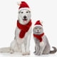 thumbnail image 3 of Gorro, bufanda y traje de Papá Noel para mascotas Ropa navideña para perros y gatos, 3 of 5