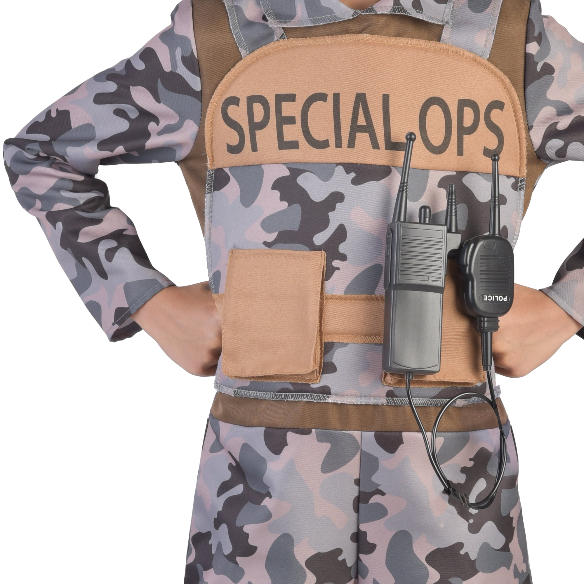 Special Op's Halloween Costume for Children, Boy's Size S (6/7), by Way to Celebrate