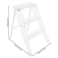 thumbnail image 3 of Step Stools for Adults, Folding Step Stool, 3 Step Ladder Folding Step Stool, 3 of 10