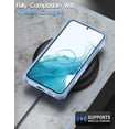 thumbnail image 4 of Poetic Neon Case for Samsung Galaxy S22 Plus 5G, Dual Layer Heavy Duty Drop Protection, Sky Blue, 4 of 5