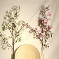 thumbnail image 3 of Windfall Fake Cherry Blossom Flowers Artificial Silk Cherry Blossom Branches Tall Fake Peach Cherry Blossom Decor Flower Arrangement for ome Wedding Decoration, 3 of 8