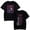 black, variant on Tini Tour 2025 T-shirt Tini Stoessel Merch men's and women's round neck pure cotton short sleeved T-shirt fashionable top