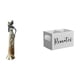 thumbnail image 1 of Figura decorativa ligera de una mujer tribal africana, ideal para hoteles, con soporte para control remoto, organizador, mueble de TV de madera, sofá, 1 of 8