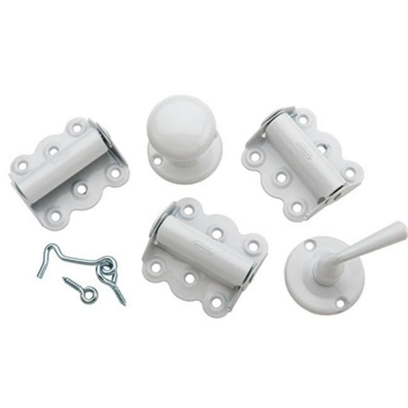 Yale Security 208593 Kit de Matériel pour Porte Moustiquaire Blanche