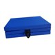 thumbnail image 2 of Esterilla de ejercicios plegable de tres pliegues, almohadilla de pilates antideslizante e impermeable de cuero PU, almohadilla elástica 5 Azul, 2 of 8