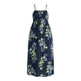 thumbnail image 2 of Time and Tru Women's and Women's Plus Smocked Waist Maxi Dress, Sizes XS-4X, 2 of 4