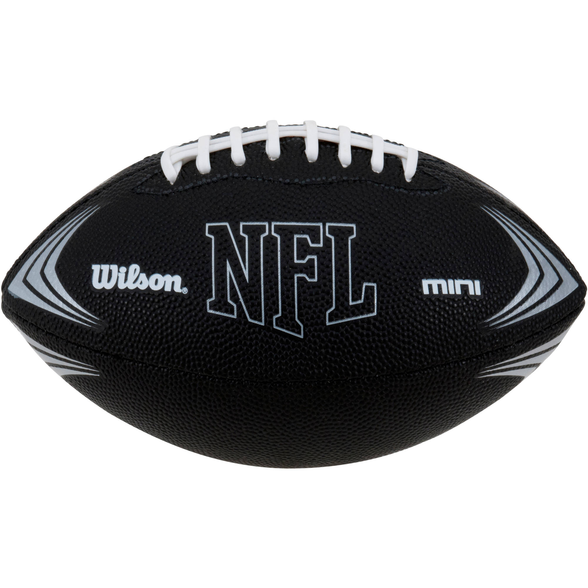 Wilson Sporting Goods NFL Mini Rubber Youth Football, Black - image 2 of 3