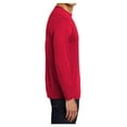 thumbnail image 3 of Yellow Rooster Men's Tall Long Sleeve PosiCharge Competitor Tee True Red LT, 3 of 6