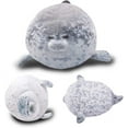 thumbnail image 2 of 12 Inch Cute Blob Seal Pillow, Chubby Seal Plush Hug Pillow Soft Stuffed Animal Toy, Adorable Birthday Gifts Christmas Gifts - 12 Inch Gray Seal, 2 of 8