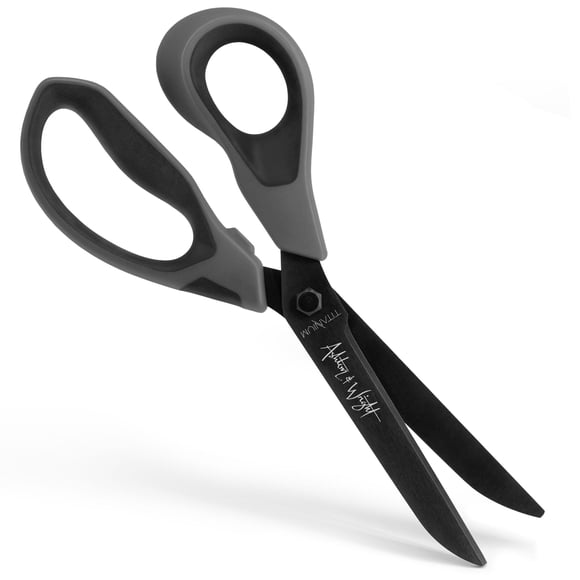 Ashton and Wright - Titanium HD - Heavy Duty Scissors 210mm / 8” - Titanium Coated Blades - Gray - Left-Handed