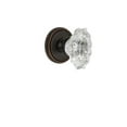 thumbnail image 3 of Grandeur Solbia_Psg_234 Soleil Solid Brass Rose Passage Door Knob Set - Nickel, 3 of 6
