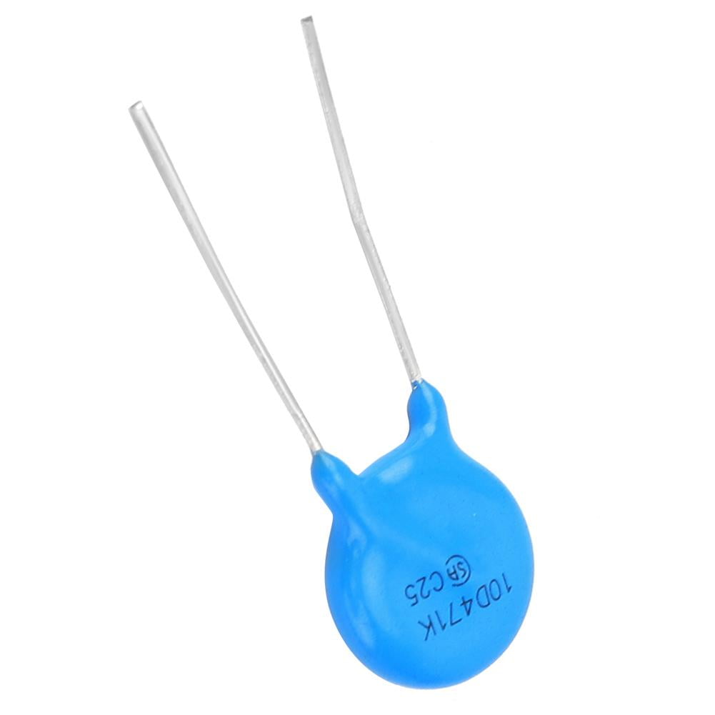 50Pcs Varistors,Inline 10D471K 10K471 10mm Diameter 470V Circuit