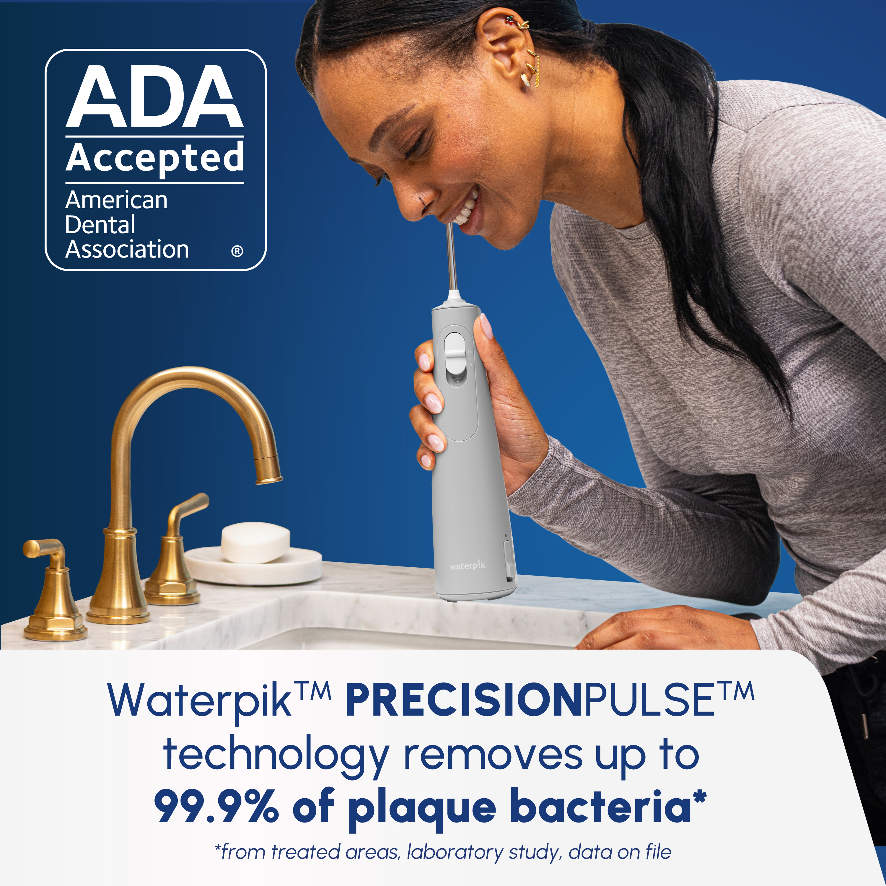Waterpik Cordless Water Flosser with 2 Settings, 1 Tip photo 3